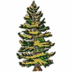 Flowers And Tree Embroidery Design 5 Flowers And Tree Embroidery Design 5